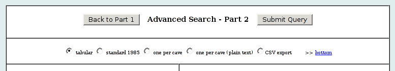 Export cave data